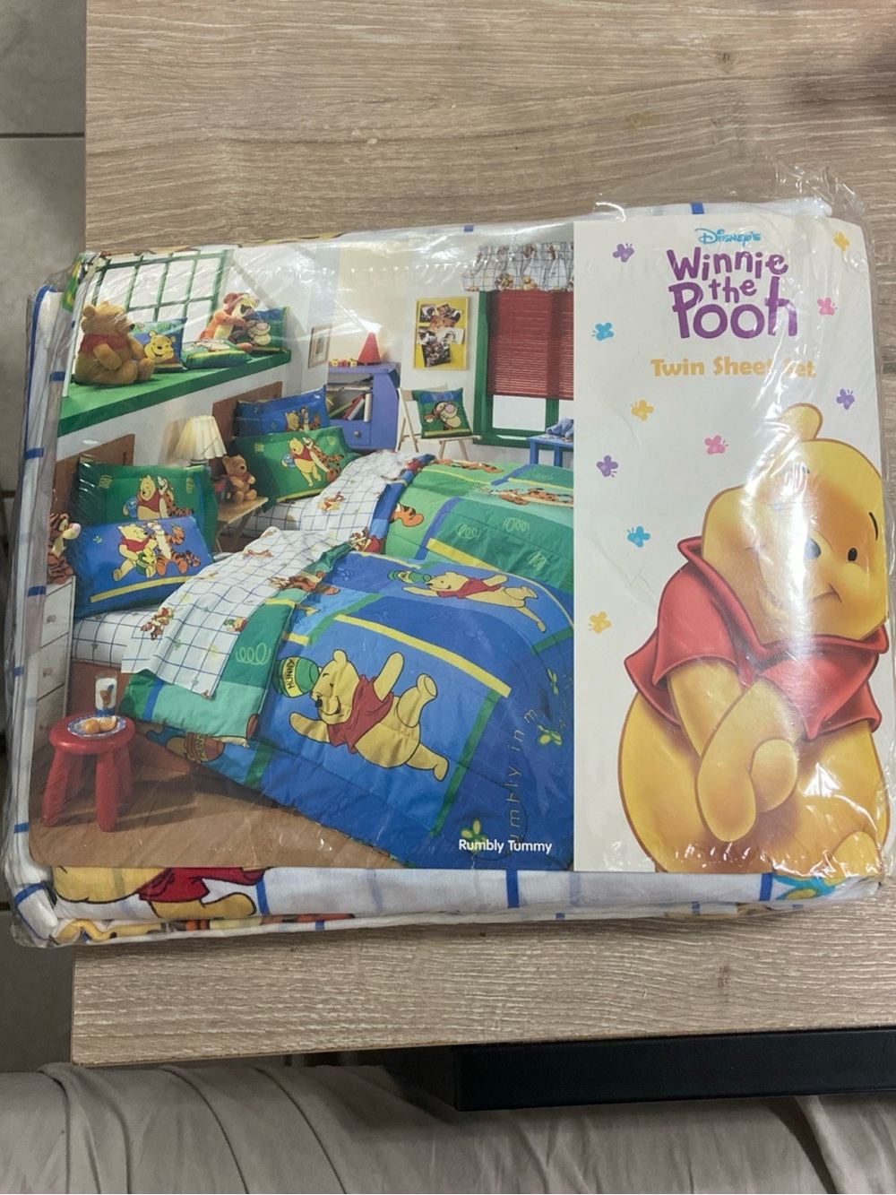 Disney Winnie the Pooh Twin Sheet Set Vintage Kids Bedding New Sealed 3pc